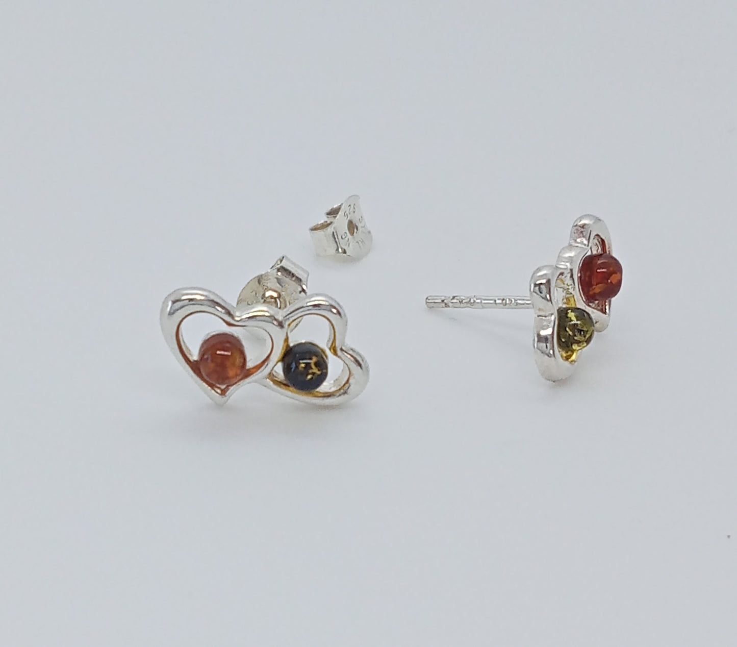 ARETES DOBLE AMOR