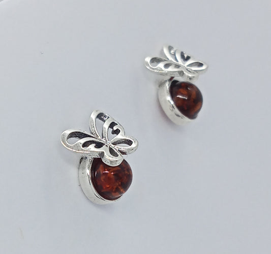 ARETES MARIPOSA VOLADORA