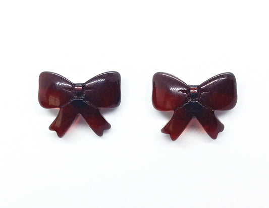 ARETES MOÑO CHERRY