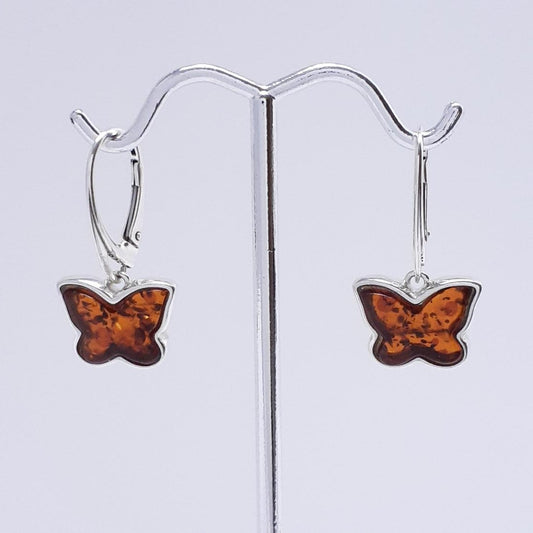 ARETES MARIPOSA COLGANTE